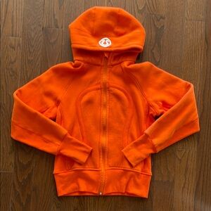 Lululemon Orange Scuba Hoodie